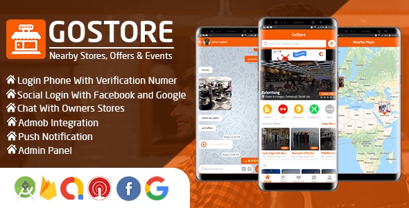 GoStore v1.0 - Nearby Stores, Offers & Events With Admin Panel » Premium Scripts, Plugins & Mobile