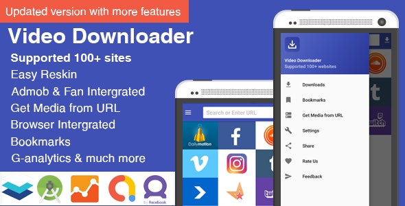 Video Downloader v1.0 - Supported 100+ sites » Premium Scripts, Plugins & Mobile