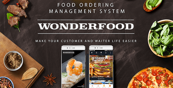 Wonderfood - Food Ordering Management System » Premium Scripts, Plugins & Mobile