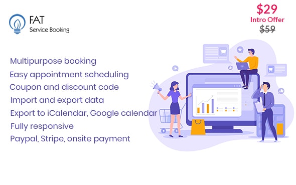 Fat Services Booking v4.7 - Automated Booking and Online Scheduling » Premium Scripts, Plugins & Mobile