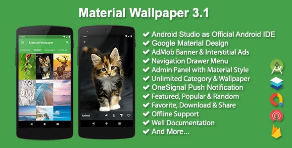 Material Wallpaper v3.1 &raquo; Premium Scripts, Plugins &amp; Mobile