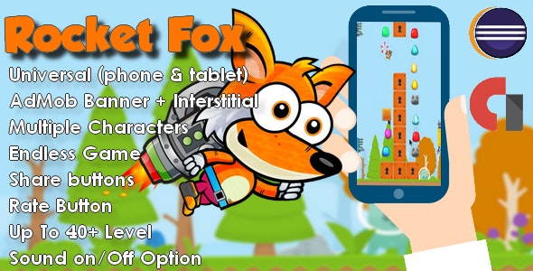 Rocket Fox Universal + Admob » Premium Scripts, Plugins & Mobile
