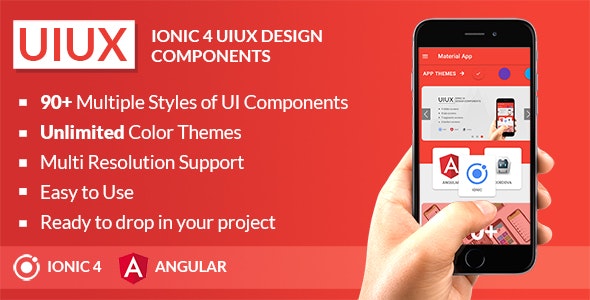 UIUX - IONIC 4 UI Design Components | Multipurpose Starter App » Premium Scripts, Plugins & Mobile