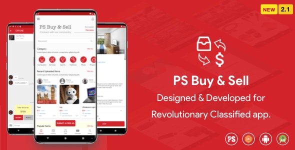 PS BuySell v2.1 - ( Olx, Mercari, Offerup, Carousell, Buy Sell ) Clone Classified App » Premium Scripts, Plugins & Mobile