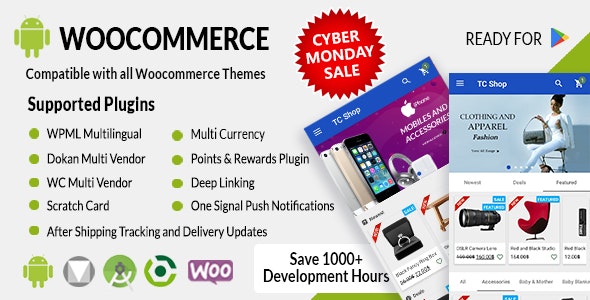 Android Woocommerce v1.9.2 - Universal Native Android Ecommerce / Store Full Mobile Application » Premium Scripts, Plugins & Mobile