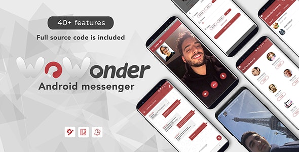 WoWonder Android Messenger v2.6 - Mobile Application for WoWonder Social Script » Premium Scripts, Plugins & Mobile