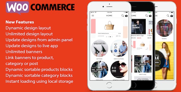 ionic 3 App for WooCommerce v8.0.1 » Premium Scripts, Plugins & Mobile