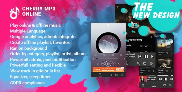 Cherry v1.0 - Android Online Music Player with Admin Panel » Premium Scripts, Plugins & Mobile