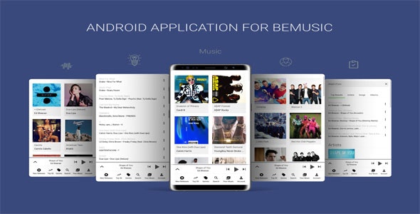 Android Application For BeMusic v9.0 » Premium Scripts, Plugins & Mobile