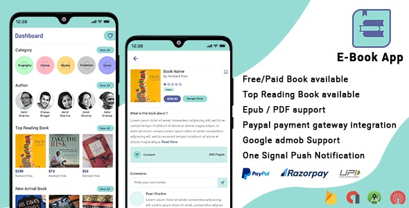 Android EBook App v1.7 + admin panel &raquo; Premium Scripts, Plugins &amp; Mobile