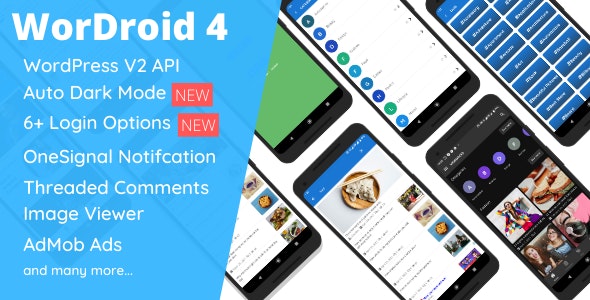 WorDroid v4.8 - Full Native WordPress Blog App » Premium Scripts, Plugins & Mobile