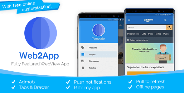 Web2App v3.4.2 - Quickest Feature-Rich Android Webview » Premium Scripts, Plugins & Mobile