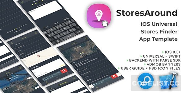 StoresAround - iOS Universal Store Finder App Template (Swift) - 29 july 2019 » Premium Scripts, Plugins & Mobile