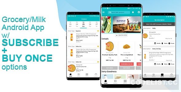 Grocery & Daily Needs Delivery Android App v1.0 &raquo; Premium Scripts, Plugins &amp; Mobile
