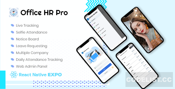 Office HR Pro v1.0 - Live tracking app + Web Admin Panel » Premium Scripts, Plugins & Mobile