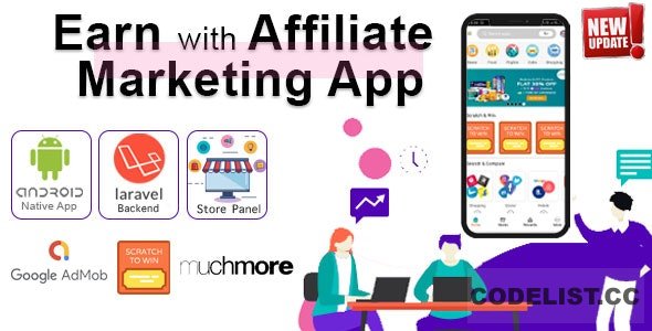 Affiliate Marketing app with PHP Backend v1.3 &raquo; Premium Scripts, Plugins &amp; Mobile