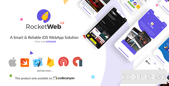 RocketWeb v1.0.6 - Configurable iOS WebView App Template » Premium Scripts, Plugins & Mobile