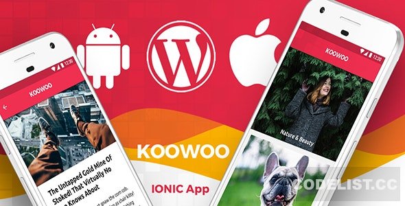 Koowoo v2.3 - Wordpress News Android App + Wordpress Blog iOS App IONIC 3 Full Application » Premium Scripts, Plugins & Mobile