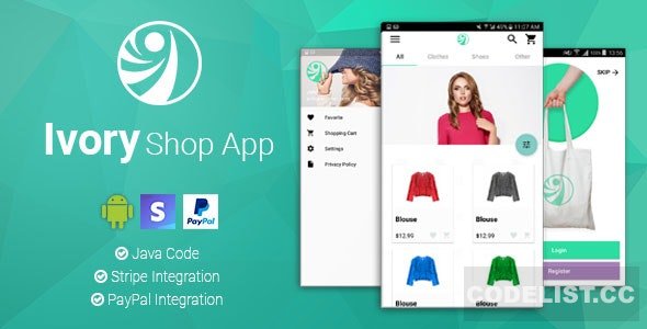 Ivory Shop v2.2.2 - Android eCommerce App » Premium Scripts, Plugins & Mobile