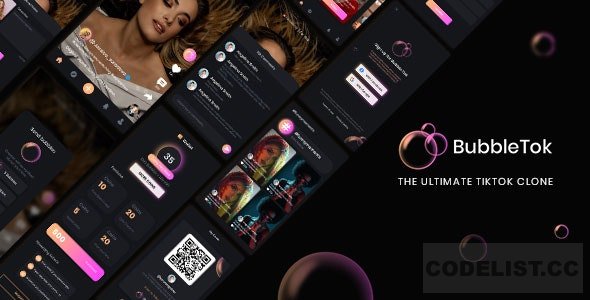 BubbleTok v1.0 - The Ultimate Tiktok Clone app - Short Videos Social Media Android App » Premium Scripts, Plugins & Mobile