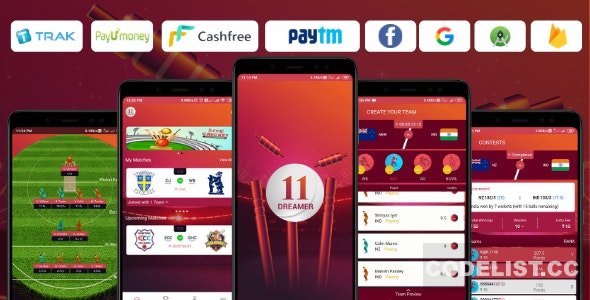 11Dreamer v1.0 - The Fantasy Cricket App (Fantasy Cricket, Dream11, Cricket App, Fantasy App) » Premium Scripts, Plugins & Mobile