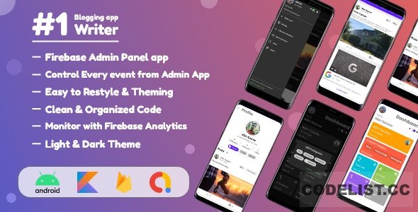 Writer v4.0.7 - Best blogging app ever » Premium Scripts, Plugins & Mobile