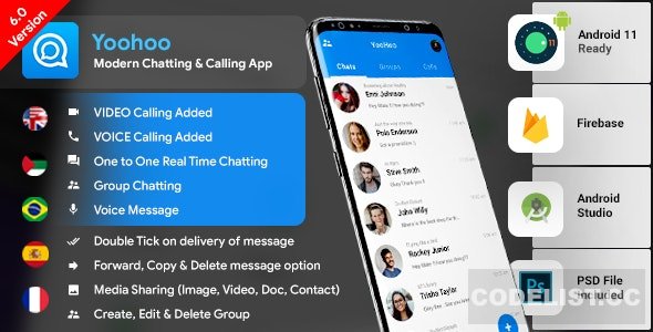 YooHoo v7.0 - Android Chatting App with Voice/Video Calls » Premium Scripts, Plugins & Mobile