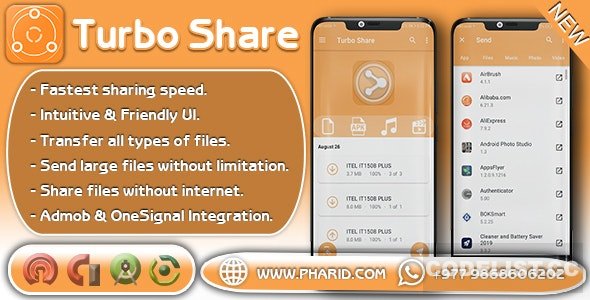 Turbo Share v1.6 - ShareIt Clone | Ultimate Transfer & Share &raquo; Premium Scripts, Plugins &amp; Mobile