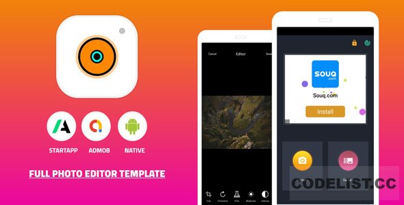 Photo Editor Android App Source Code v1.0 » Premium Scripts, Plugins & Mobile