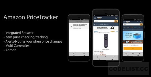 Amazon Price Tracker v1.0 - Android App Source Code » Premium Scripts, Plugins & Mobile