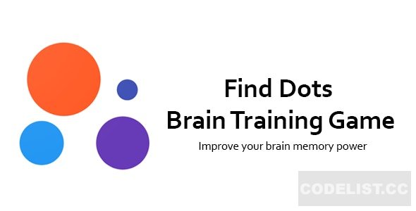 Find Dots v1.0 - Brain Training Game | Best Puzzle Game | Admob | Push Notification | Analytics » Premium Scripts, Plugins & Mobile
