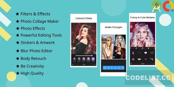 Picee v1.0 - Photo Editor, Collage Maker » Premium Scripts, Plugins & Mobile