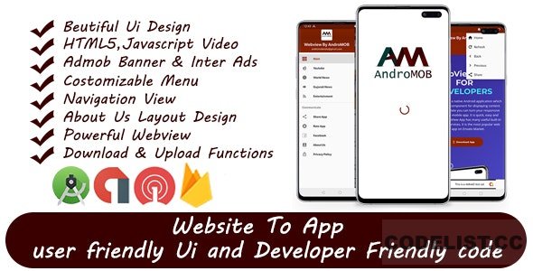 Super Universal Webview Android App With Admob v1.3 » Premium Scripts, Plugins & Mobile