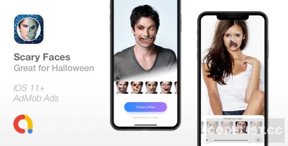 Scary Faces v1.0 - Apply Face Morphing filters » Premium Scripts, Plugins & Mobile