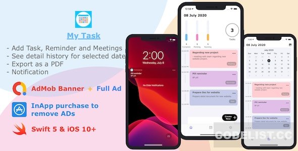 MyTask v1.0 - to-do list app » Premium Scripts, Plugins & Mobile