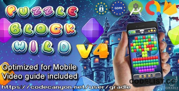 Puzzle Block Wild V4 (Admob + GDPR + Android Studio) » Premium Scripts, Plugins & Mobile