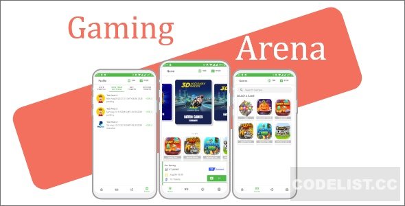 Gaming Arena v1.0 - gaming fantasy tournament app (MPL clone) » Premium Scripts, Plugins & Mobile