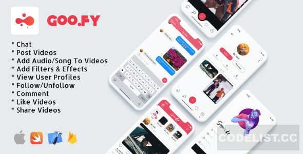 Goo.fy v1.0.0 - iOS Video Sharing App » Premium Scripts, Plugins & Mobile