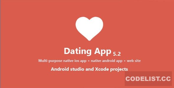 Dating App v5.2 - web version, iOS and Android apps » Premium Scripts, Plugins & Mobile