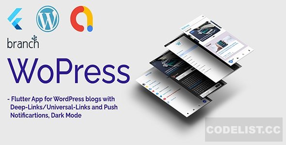 WoPress v1.0 - Flutter App For WordPress News Sites and Blogs » Premium Scripts, Plugins & Mobile