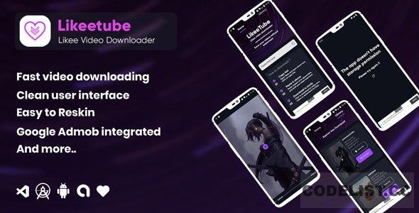 Likeetube v1.0.0 - Likee video downloader no watermark (android) » Premium Scripts, Plugins & Mobile