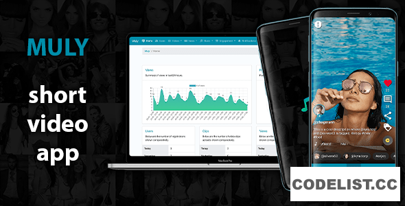 Muly v1.0 - Short Video Sharing App » Premium Scripts, Plugins & Mobile