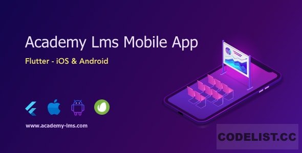 Academy Lms Mobile App v1.0 - Flutter iOS & Android » Premium Scripts, Plugins & Mobile