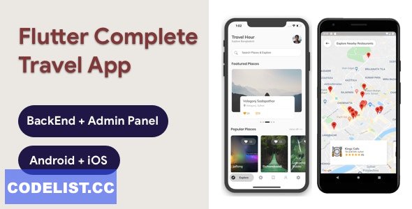 Travel Hour v3.0.0 - Flutter Travel App with Admin Panel » Premium Scripts, Plugins & Mobile