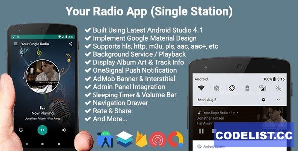 Your Radio App (Single Station) v4.1.0 » Premium Scripts, Plugins & Mobile
