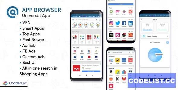 App Browser (29 December 20) - All on one app with VPN » Premium Scripts, Plugins & Mobile