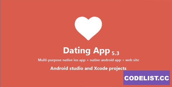 Dating App v5.3 - web version, iOS and Android apps - nulled » Premium Scripts, Plugins & Mobile