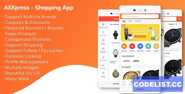 AliXpress App v1.1.0 - Multi Vendor Shopping App » Premium Scripts, Plugins & Mobile
