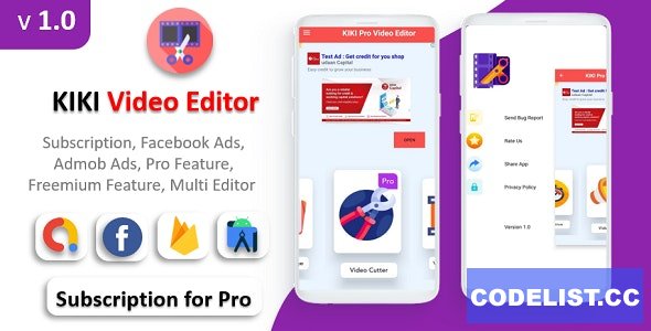 KIKI Pro Video Editor App v1.0 » Premium Scripts, Plugins & Mobile