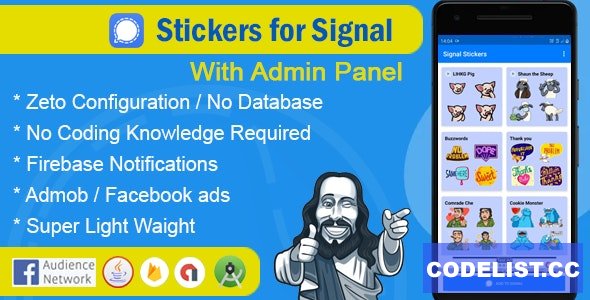 Stickers for signal app with admin panel v1.0 » Premium Scripts, Plugins & Mobile